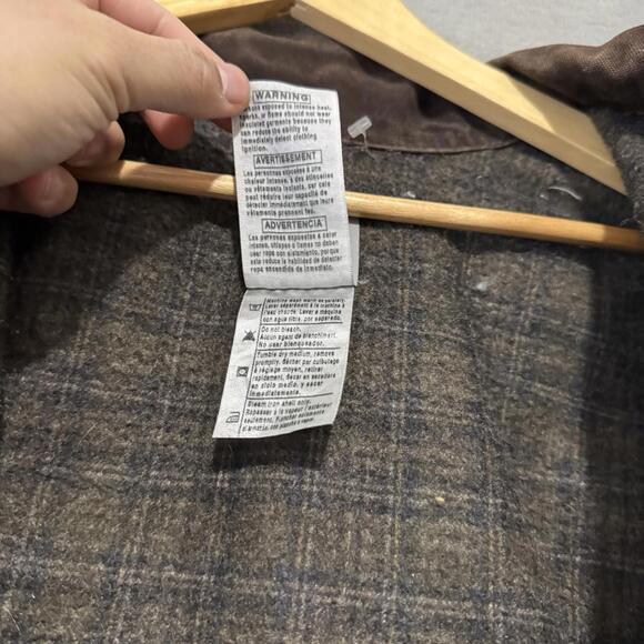 Vintage J97 Mos Carhartt Detroit Jacket Green Collar Blanket Lined XL Men - Picture 8 of 8